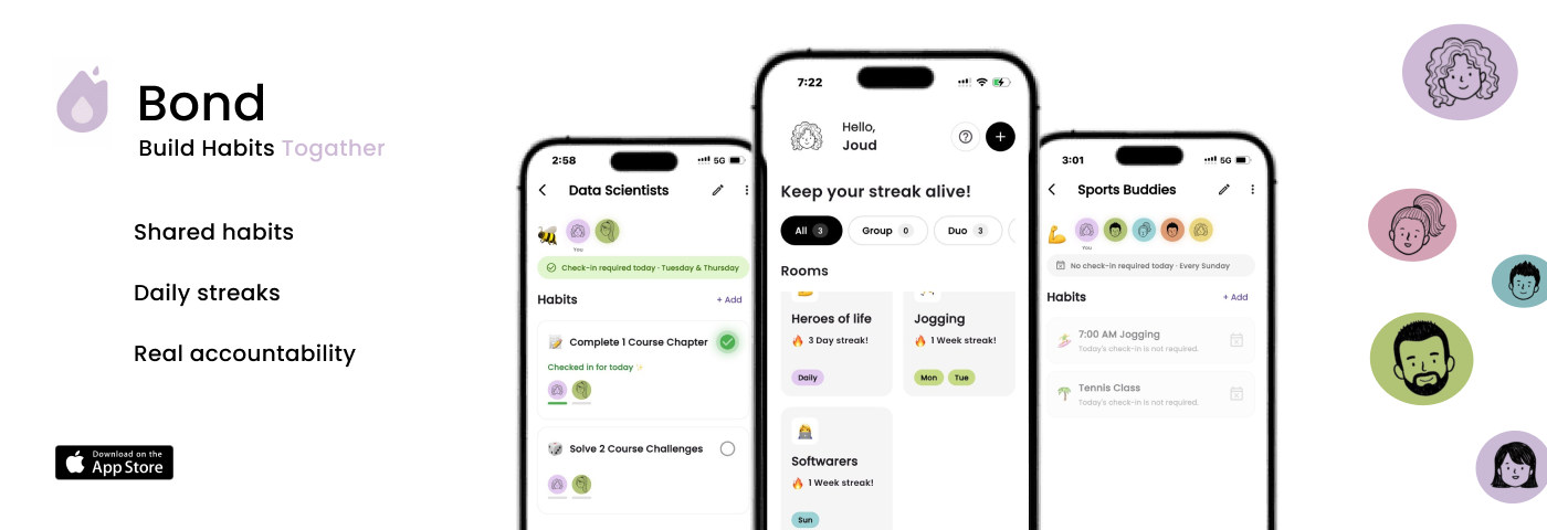 Bond app screenshot