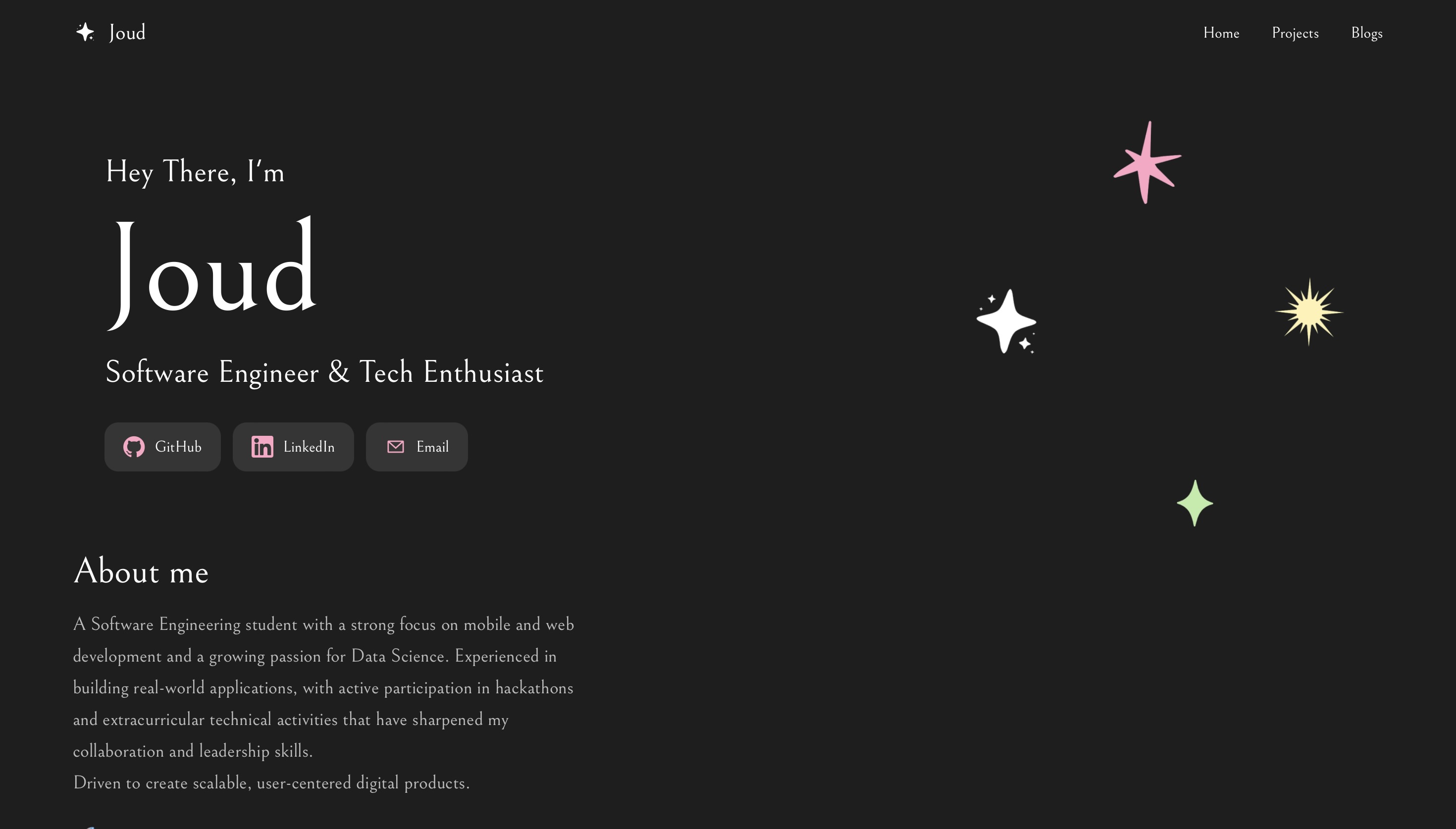 Portfolio screenshot